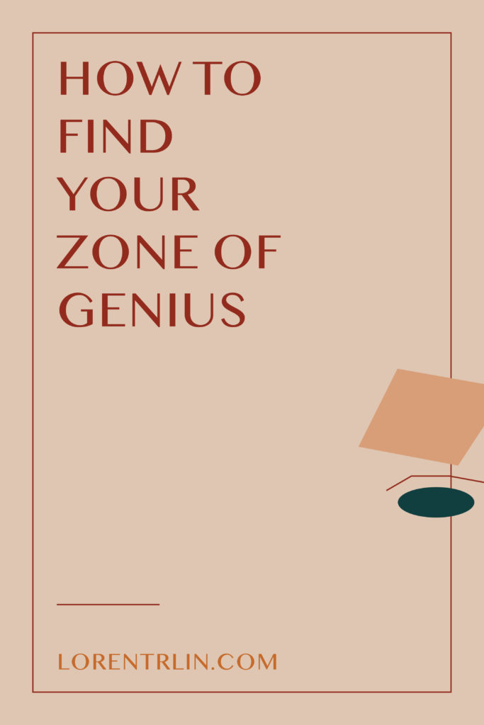 Loren Trlin - Business Coach - Find Your Zone of Genius